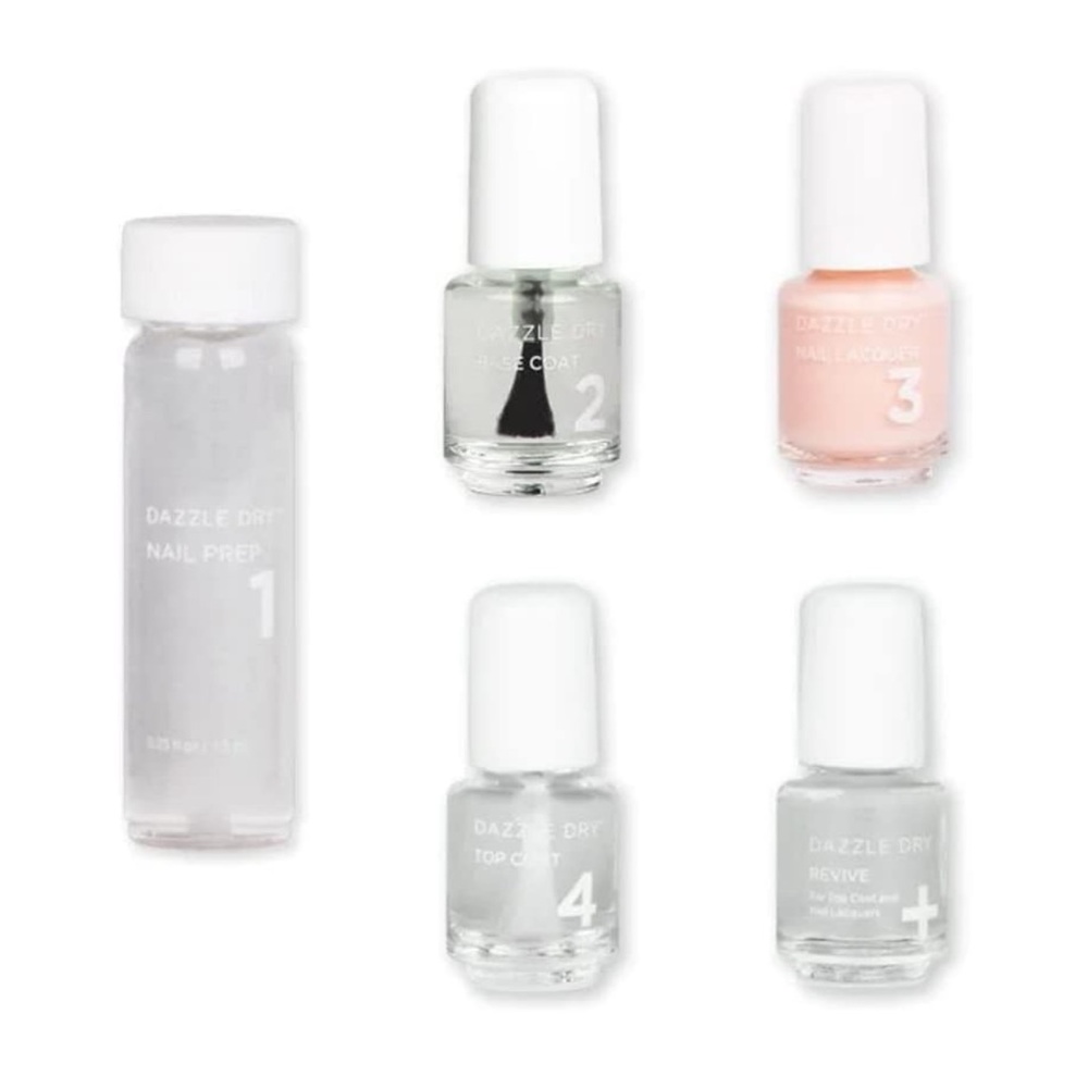 Dazzle Dry Mini Kit 4 Step System - Not Quite Nude
